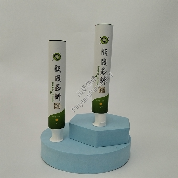 D30 80g Toothpaste ABL Cosmetic Tube with White Doctor Flip-top Cap