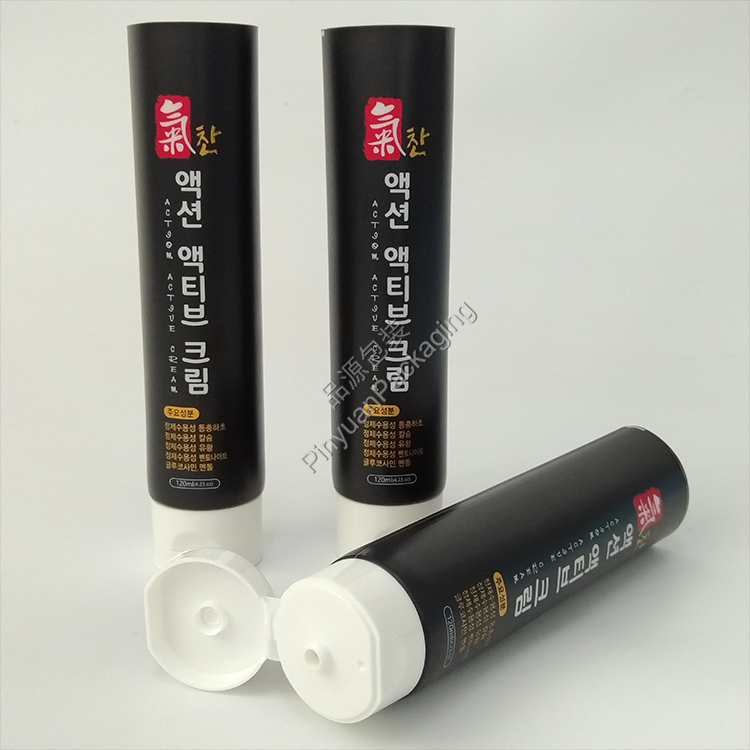 D40 120ml Skincare Lotion ABL Cosmetic Tube with K-style Flip-top Cap