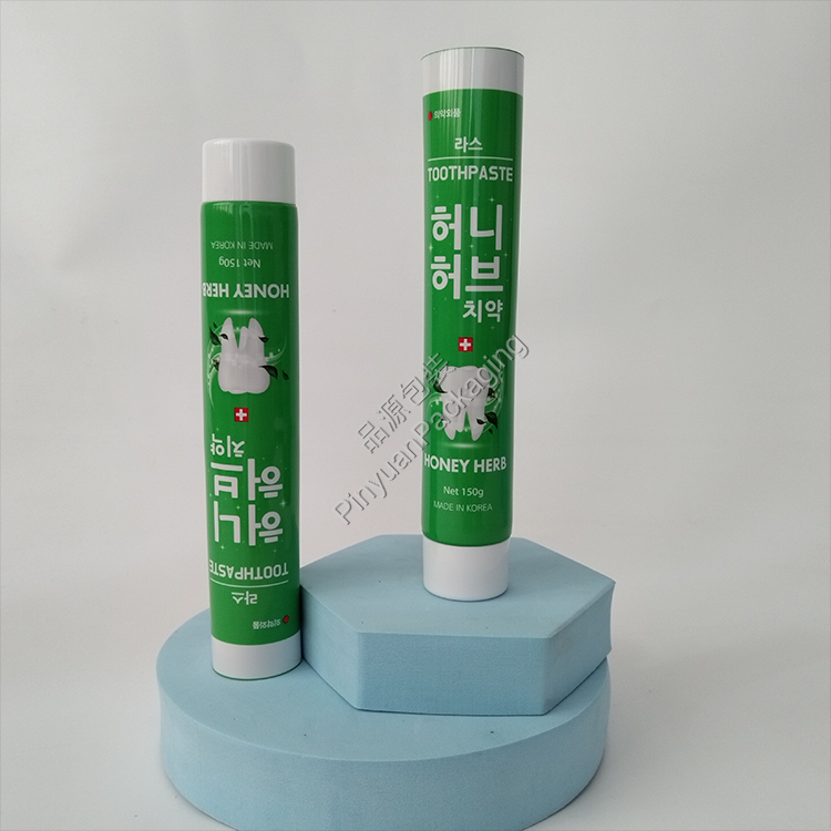 D35 150g Toothpaste ABL Cosmetic Tube with White Screw Cap