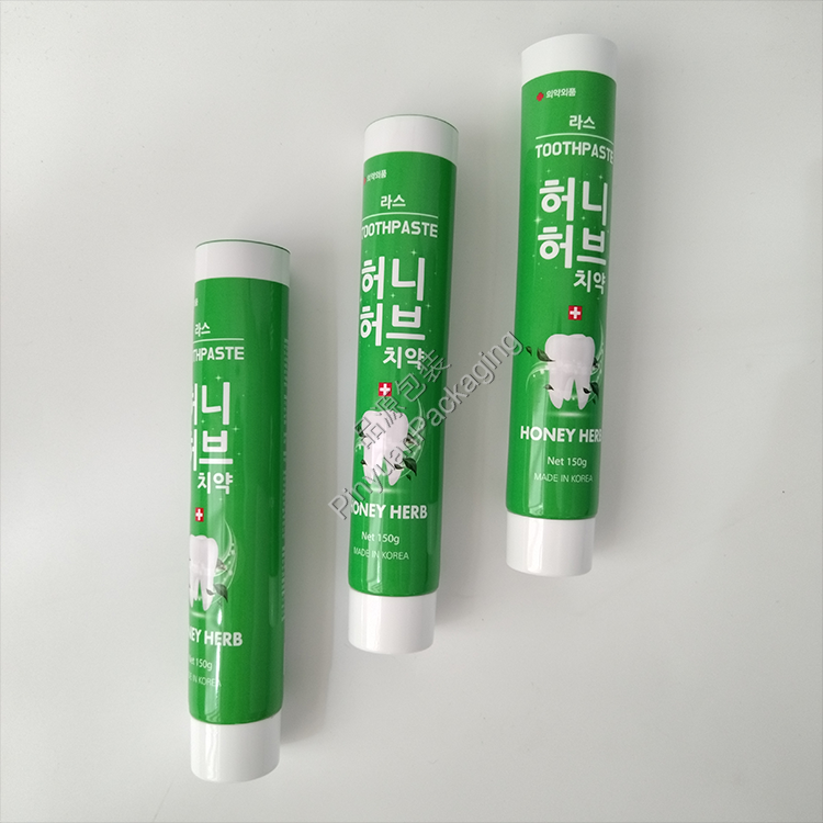 D35 150g Toothpaste ABL Cosmetic Tube with White Screw Cap