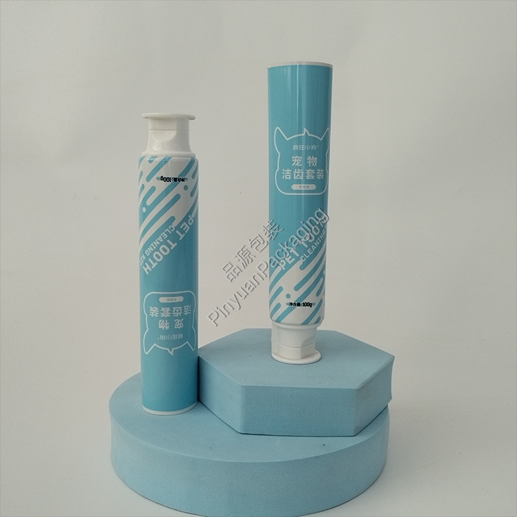 D35 100g Toothpaste ABL Pet Tube with Flip-top Cap