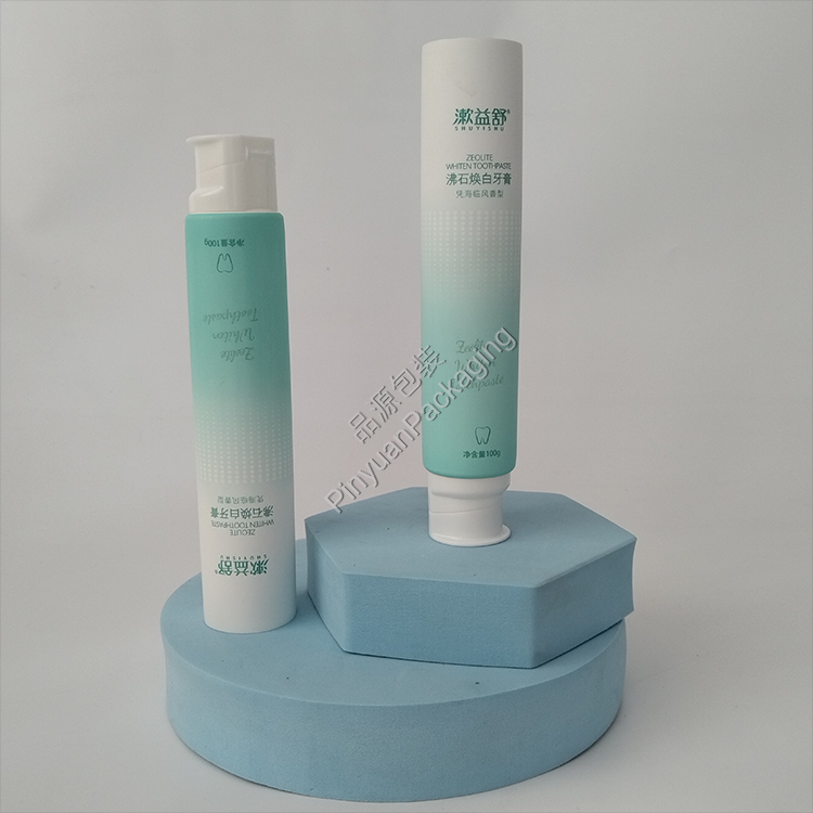 D35 100g Toothpaste 5-layer PE Cosmetic Tube with Doctor Flip-top Cap