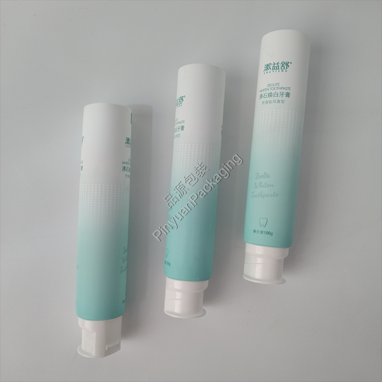 D35 100g Toothpaste 5-layer PE Cosmetic Tube with Doctor Flip-top Cap