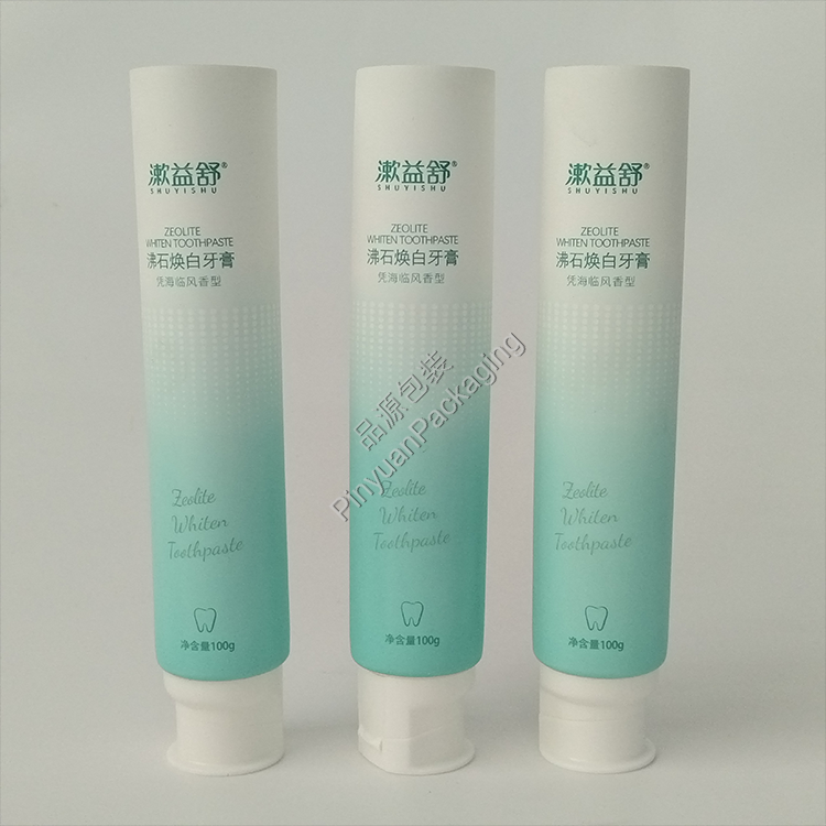 D35 100g Toothpaste 5-layer PE Cosmetic Tube with Doctor Flip-top Cap