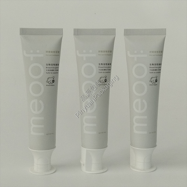 D25 50g Pet Toothpaste ABL Cosmetic Tube with Doctor Flip-top Cap