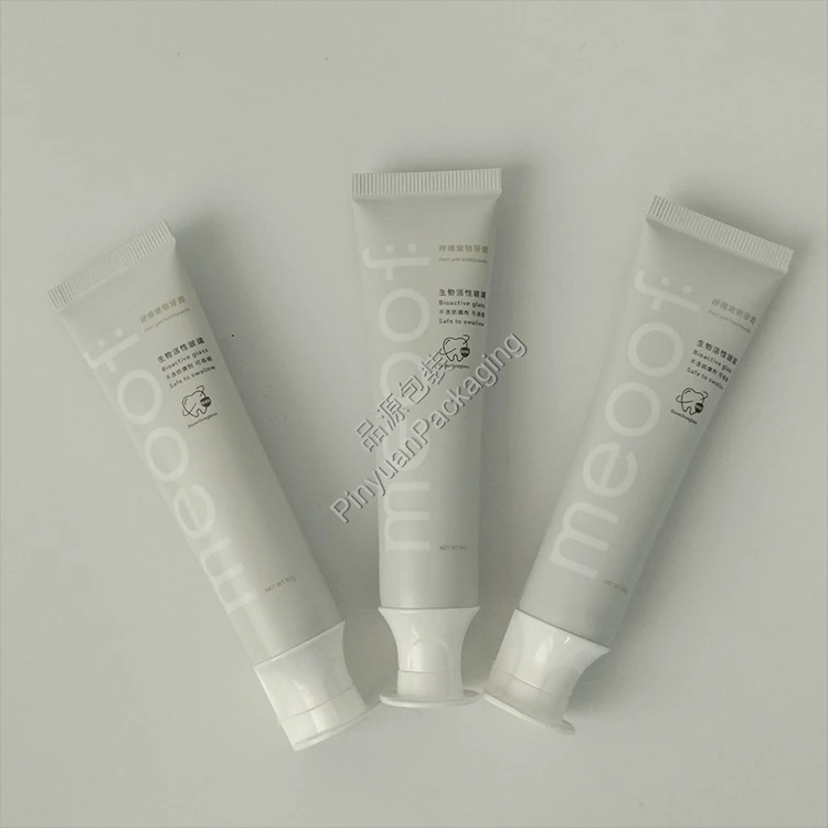 D25 50g Pet Toothpaste ABL Cosmetic Tube with Doctor Flip-top Cap