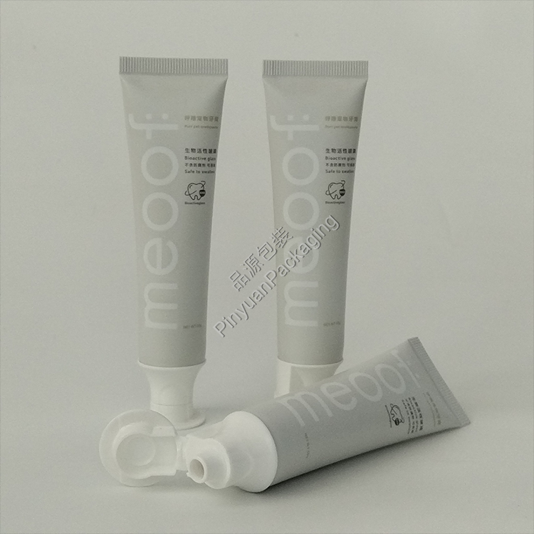 D25 50g Pet Toothpaste ABL Cosmetic Tube with Doctor Flip-top Cap