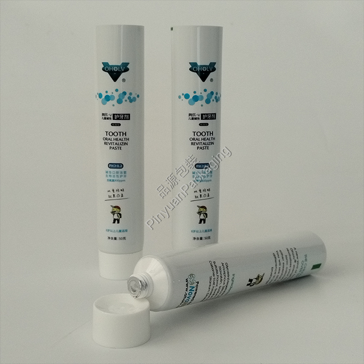 D25 50g Children's Toothpaste ABL Cosmetic Tube with Screw Cap