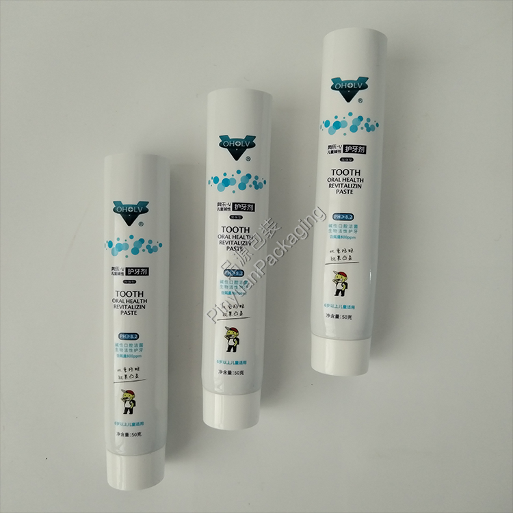 D25 50g Children's Toothpaste ABL Cosmetic Tube with Screw Cap