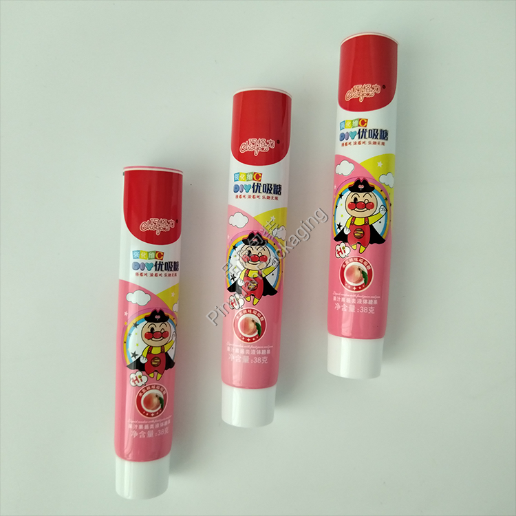 D25 38g Liquid Candy ABL Food Tube with White Screw Cap