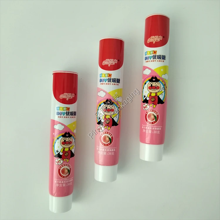 D25 38g Liquid Candy ABL Food Tube with White Screw Cap