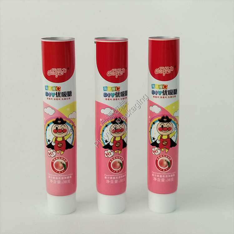 D25 38g Liquid Candy ABL Food Tube with White Screw Cap