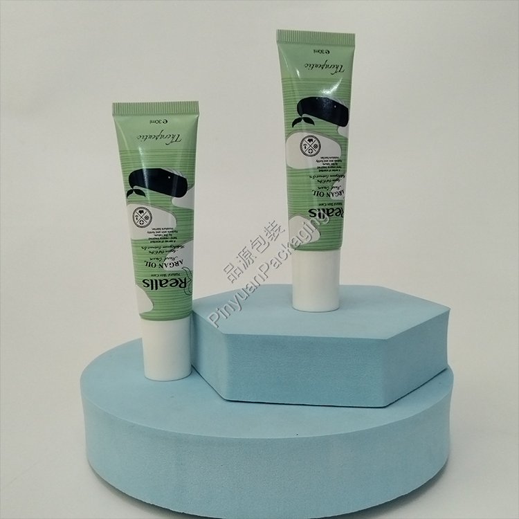 D25 30ml Skincare Hand Cream ABL Cosmetic Tube with White Cylindrical Cap