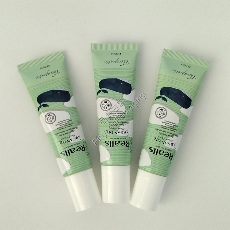 D25 30ml Skincare Hand Cream ABL Cosmetic Tube with White Cylindrical Cap