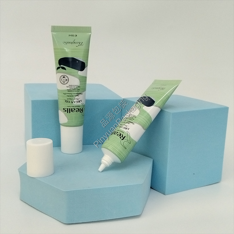 D25 30ml Skincare Hand Cream ABL Cosmetic Tube with White Cylindrical Cap