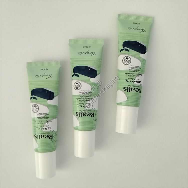 D25 30ml Skincare Hand Cream ABL Cosmetic Tube with White Cylindrical Cap