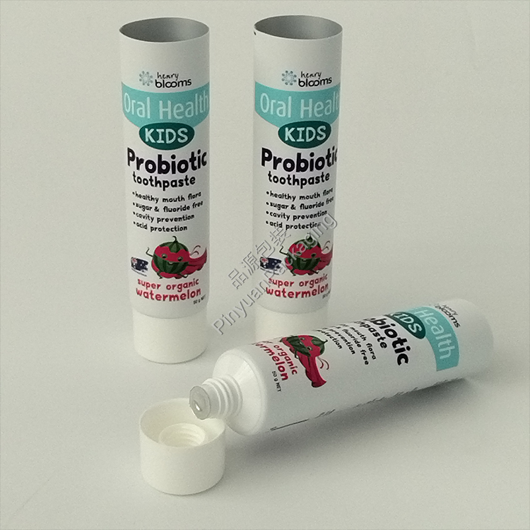 D30 50g Kids Toothpaste ABL Cosmetic Tube with White Screw Cap