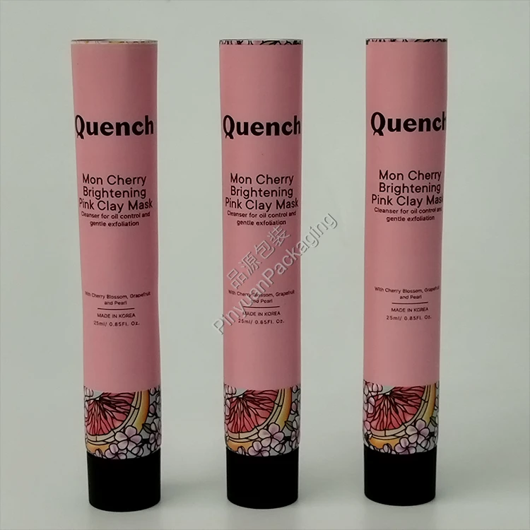 D22 25ml Cleanser Clay Mask ABL Cosmetic Tube with Black Screw Cap
