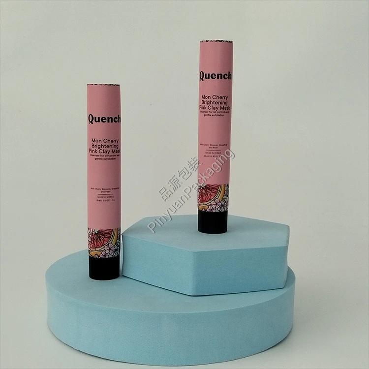 D22 25ml Cleanser Clay Mask ABL Cosmetic Tube with Black Screw Cap