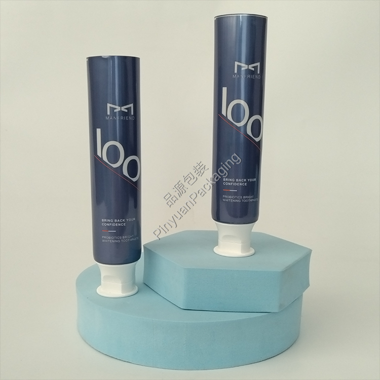 D35 100g Whitening Toothpaste Silver ABL Cosmetic Tube with Doctor Flip-top Cap