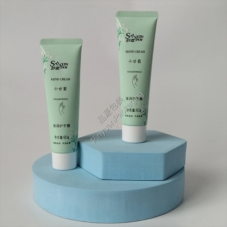 D35 60g Hand Cream ABL Cosmetic Tube with White Screw Cap