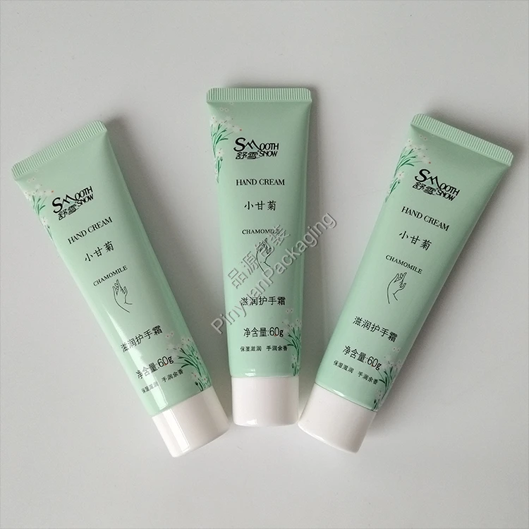 D35 60g Hand Cream ABL Cosmetic Tube with White Screw Cap