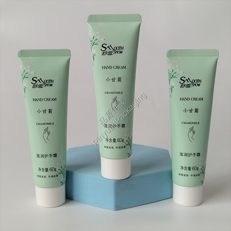 D35 60g Hand Cream ABL Cosmetic Tube with White Screw Cap