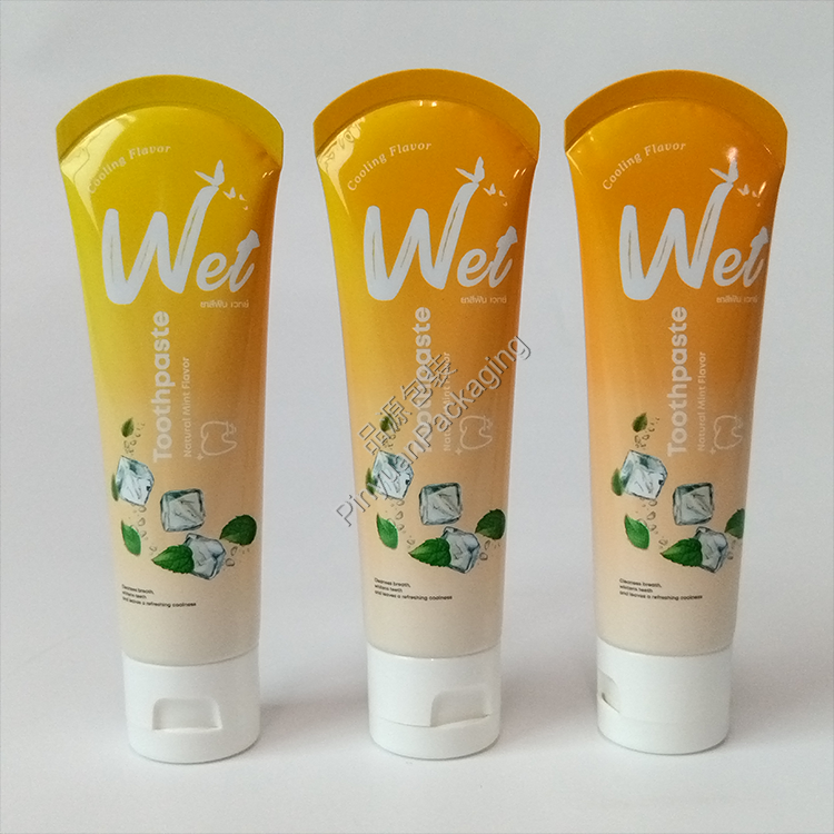 D30 60g Toothpaste ABL Cosmetic Tube with White Flip-top Cap