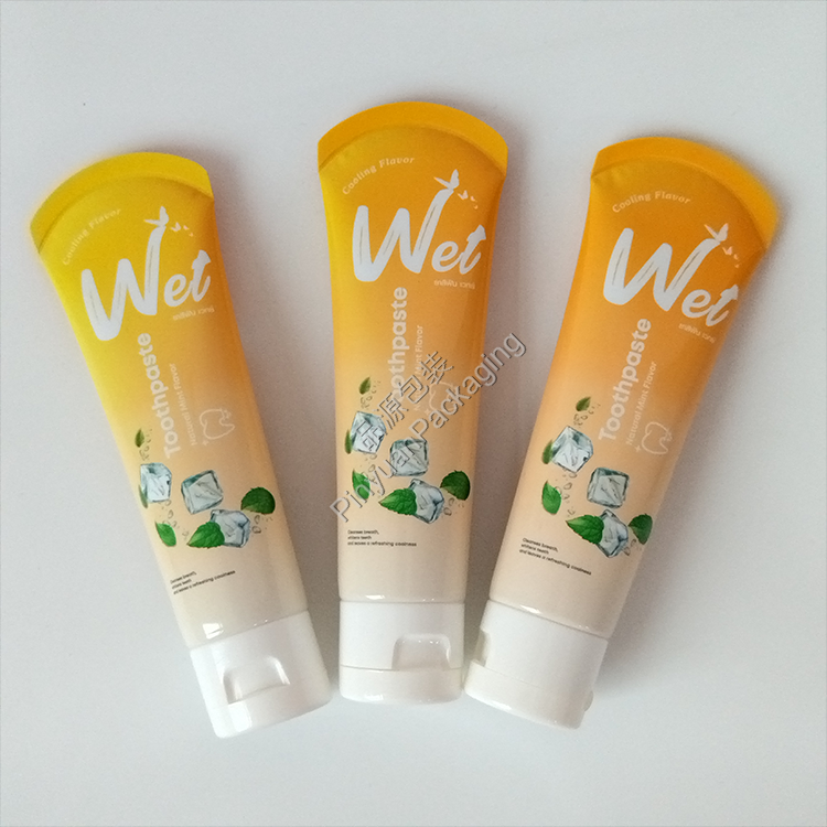 D30 60g Toothpaste ABL Cosmetic Tube with White Flip-top Cap