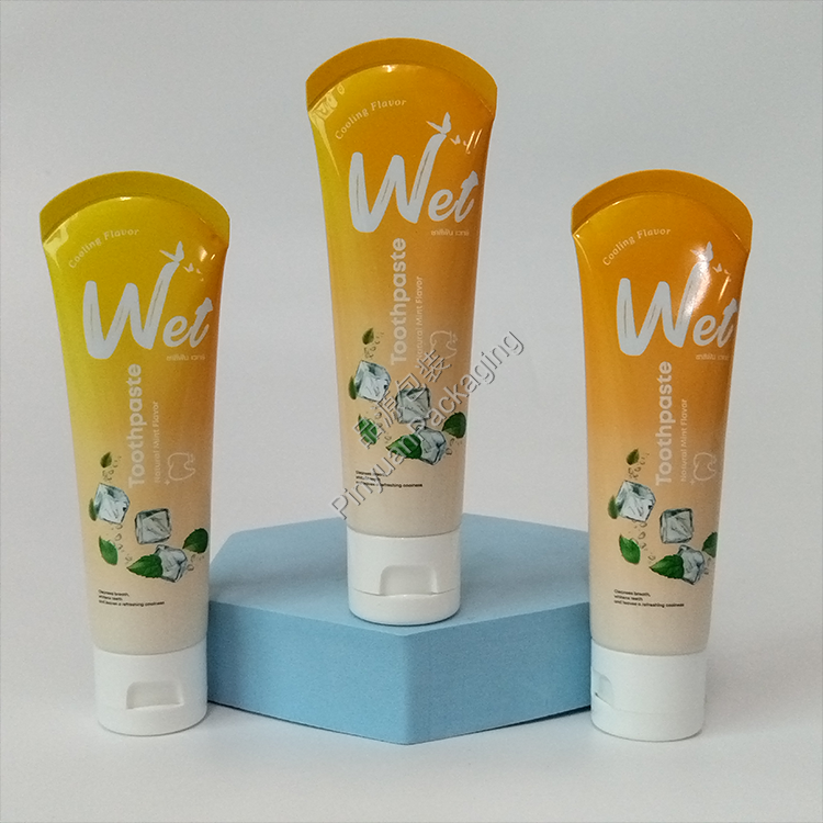 D30 60g Toothpaste ABL Cosmetic Tube with White Flip-top Cap