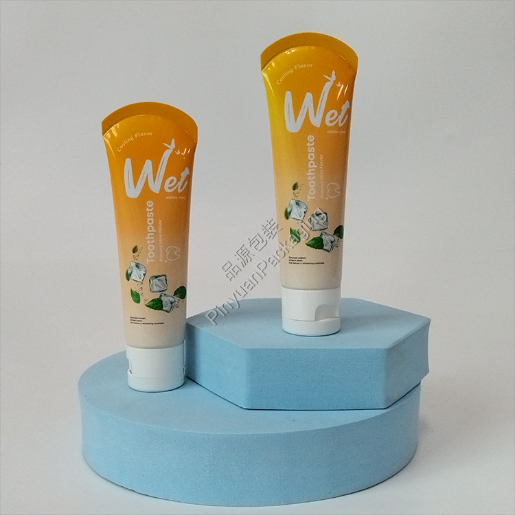 D30 60g Toothpaste ABL Cosmetic Tube with White Flip-top Cap
