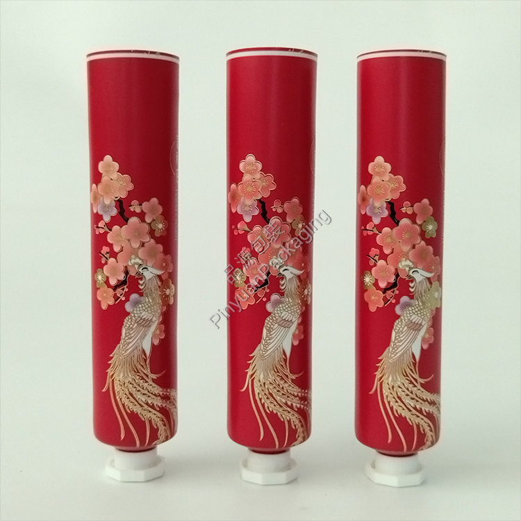 D25 30g Hand Cream ABL Cosmetic Tube with White Octagonal Screw Cap