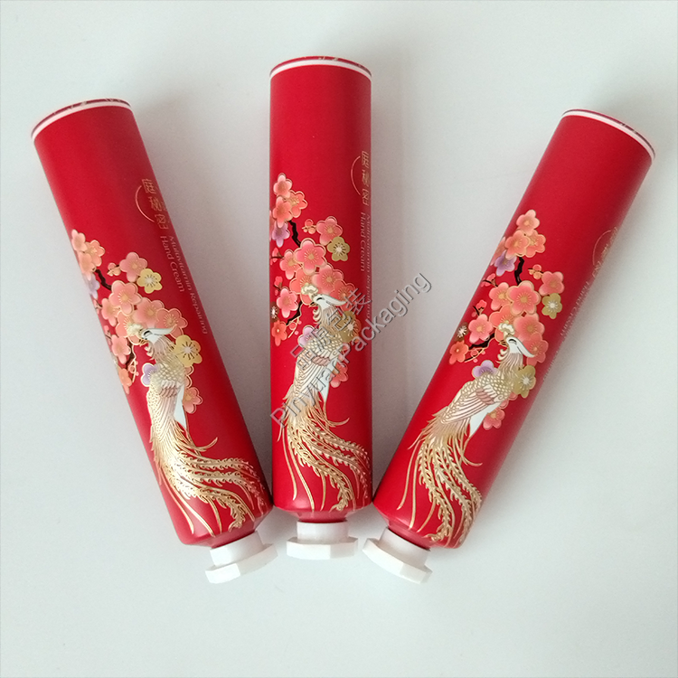 D25 30g Hand Cream ABL Cosmetic Tube with White Octagonal Screw Cap