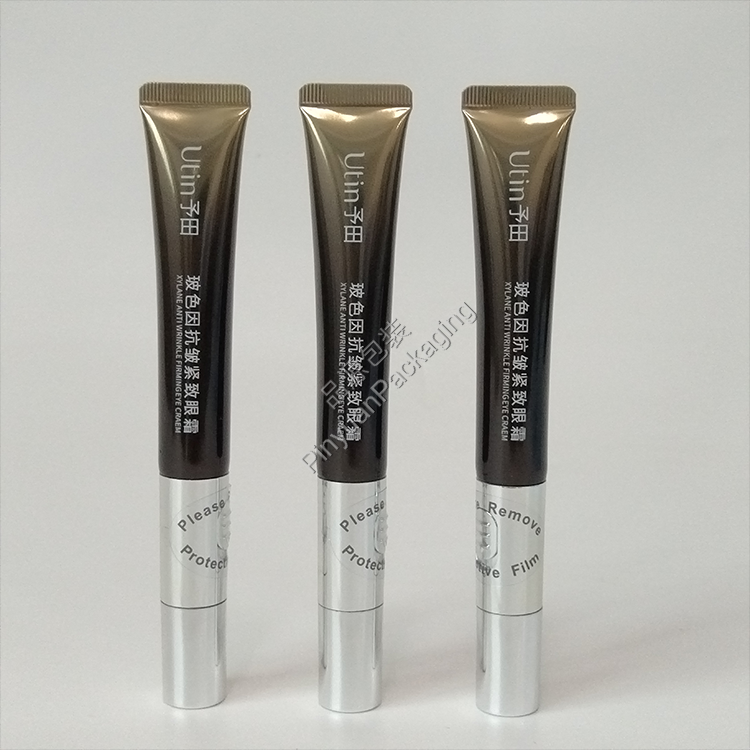 D19 20g Eye Cream High-gloss ABL Cosmetic Tube with Electric Applicator Screw Cap