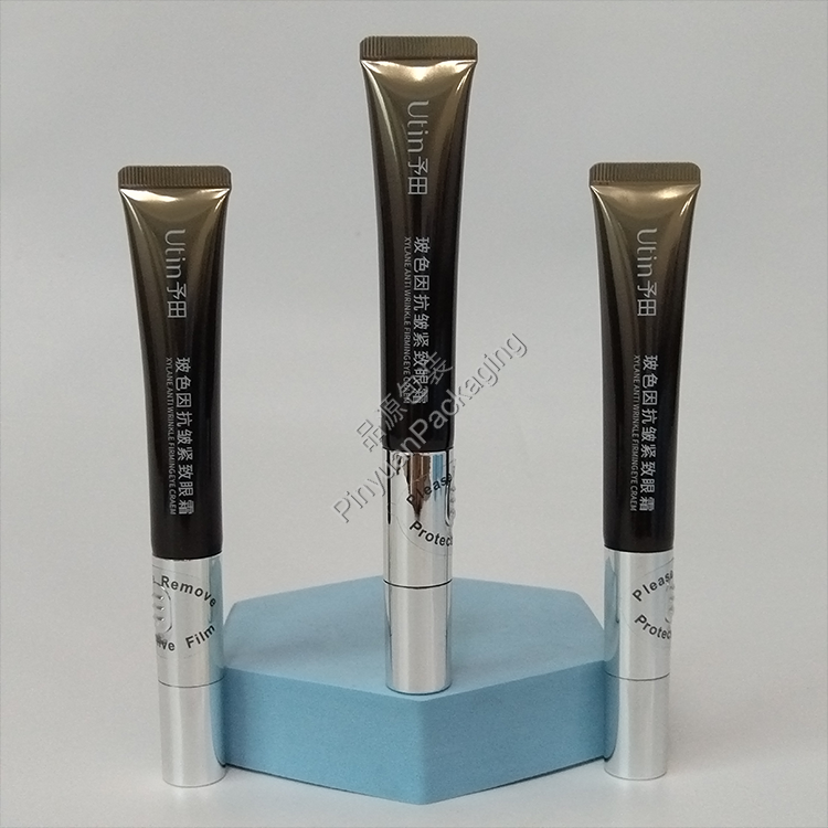 D19 20g Eye Cream High-gloss ABL Cosmetic Tube with Electric Applicator Screw Cap