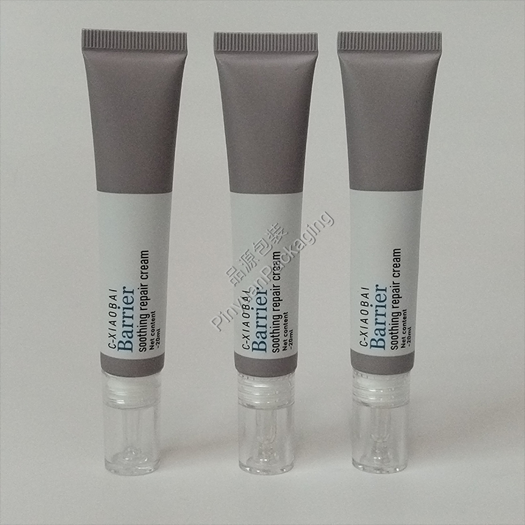 D19 20ml Repair Cream ABL Cosmetic Tube with Transparent Dropper Cap