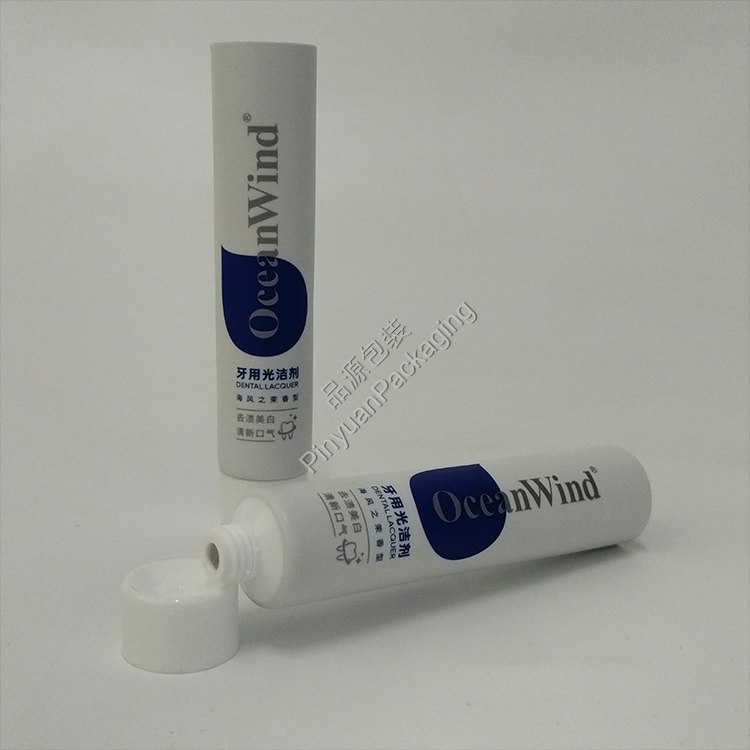 D22 20g Tooth Whitener ABL Cosmetic Tube with White Screw Cap