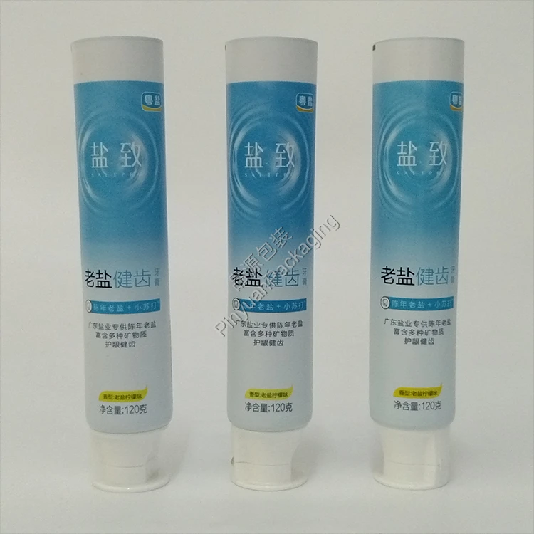 D35 120g Toothpaste ABL Cosmetic Tube with White Doctor Flip-top Cap