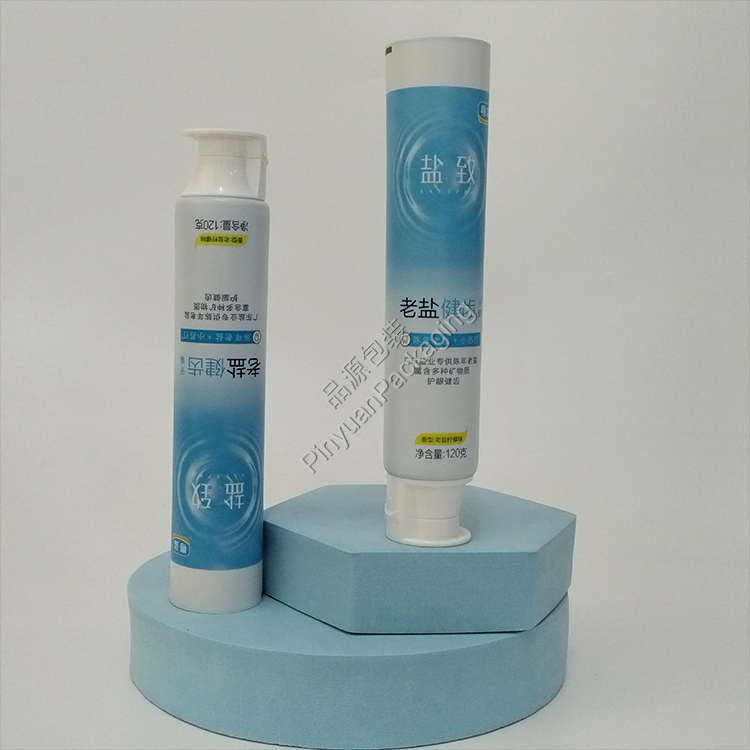D35 120g Toothpaste ABL Cosmetic Tube with White Doctor Flip-top Cap