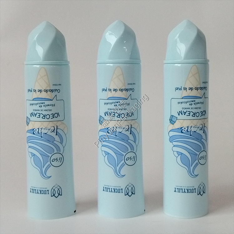 D40 120ml Hand Cream Body Cream PBL Cosmetic Tube with Ice Cream Screw Cap