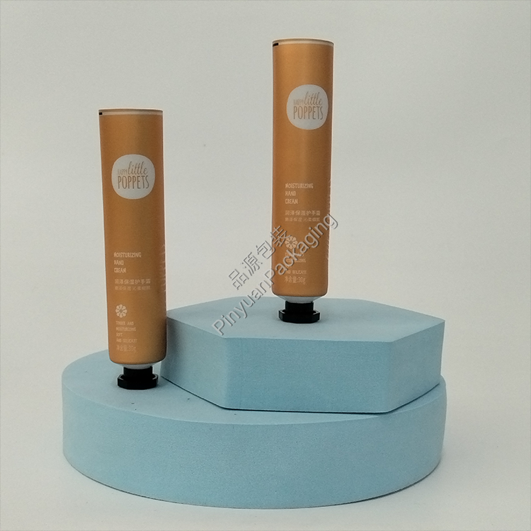 D25 30g Hand Cream ABL Cosmetic Tube with Black Octagonal Cap