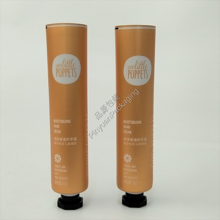 D25 30g Hand Cream ABL Cosmetic Tube with Black Octagonal Cap