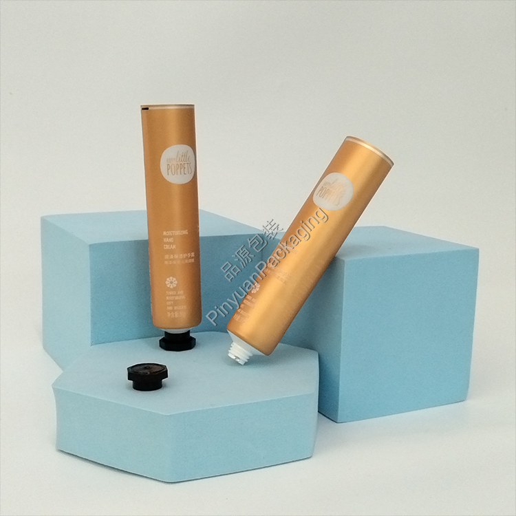 D25 30g Hand Cream ABL Cosmetic Tube with Black Octagonal Cap