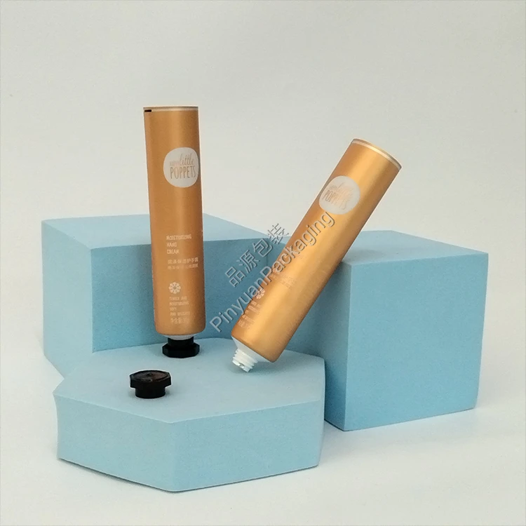 D25 30g Hand Cream ABL Cosmetic Tube with Black Octagonal Cap