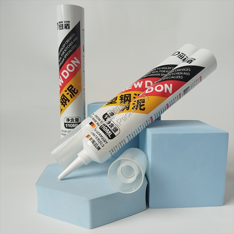 D35 110ml Architectural Sealant ABL Soft Tube with Pointed Nozzle Screw Cap