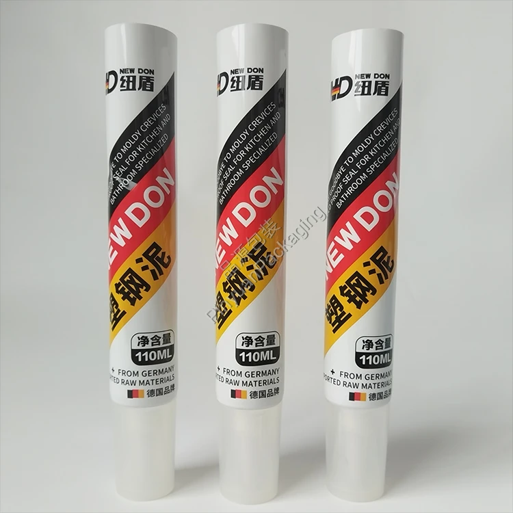 D35 110ml Architectural Sealant ABL Soft Tube with Pointed Nozzle Screw Cap