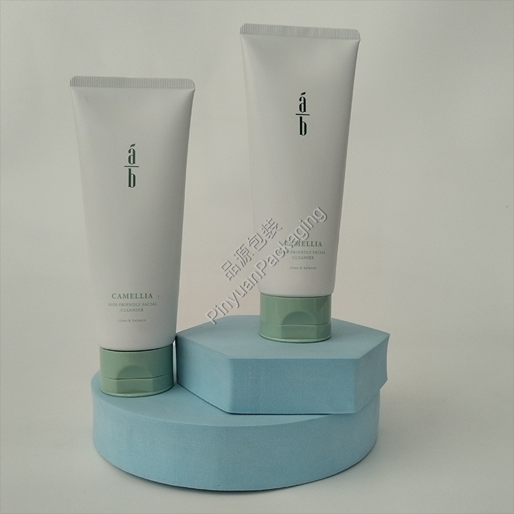 D45 130g Facial Cleanser ABL Cosmetic Tube with Korea-style Flip-top Cap