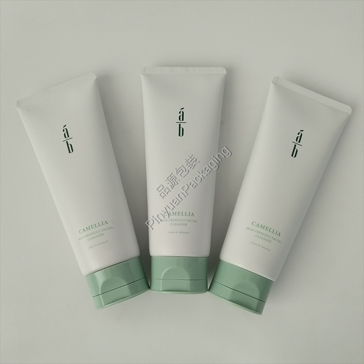 D45 130g Facial Cleanser ABL Cosmetic Tube with Korea-style Flip-top Cap