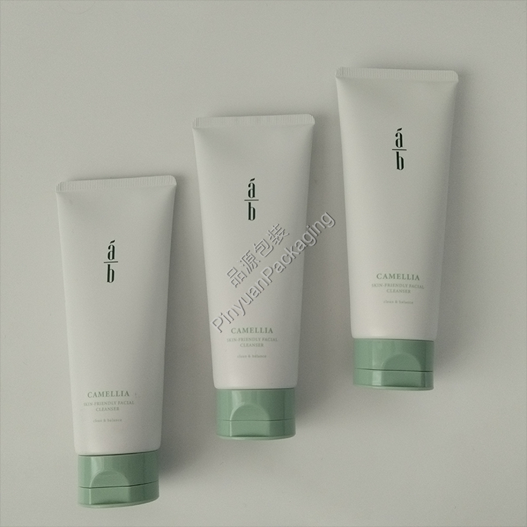 D45 130g Facial Cleanser ABL Cosmetic Tube with Korea-style Flip-top Cap