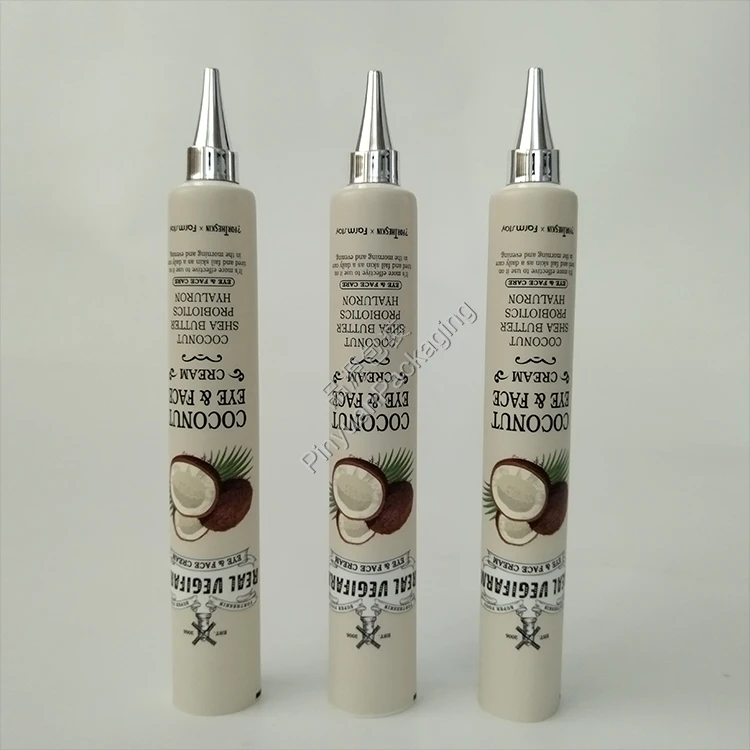 D25 45ml Eye & Face Cream PBL Cosmetic Tube with Silver-plated Conical Screw Cap